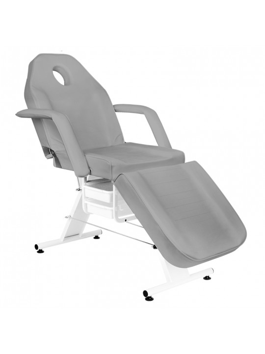 Крісло косметичне А202 з кюветами сіре