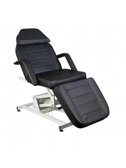 Fotel kosmetyczny elektr. Azzurro 673A 1 siln. czarny