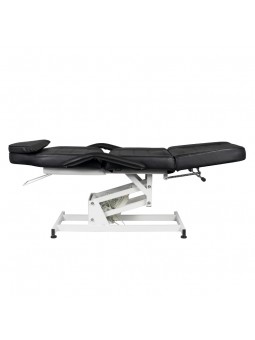 Fotel kosmetyczny elektr. Azzurro 673A 1 siln. czarny