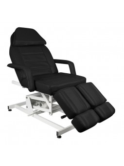 Fotel kosmetyczny elektr. Azzurro 673AS pedi 1 siln. czarny