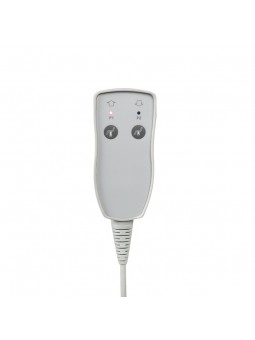 Fotel kosmetyczny elektr. Azzurro 673A 1 siln. szary