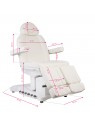 Electric beauty chair Azzurro 708BS Exclusive pedi pro 3 engines. heated