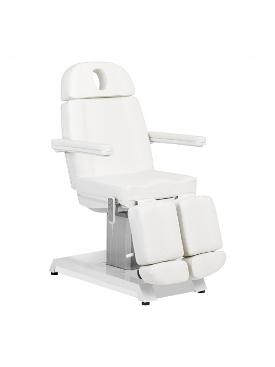 Kosmetinė kėdė Expert podo W-16C 3 motorai balta