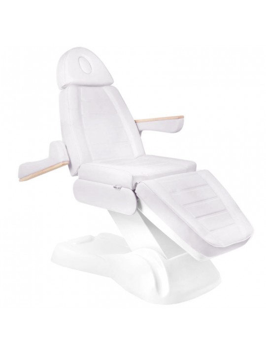 Lux 273b elektrinė grožio kėdė 3 varikliai balta