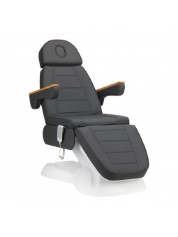 SILLON Lux 273b elektrické kosmetické křeslo, 3 motory, šedá