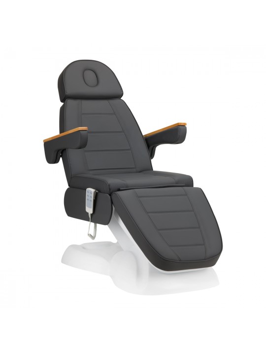 SILLON Lux 273b elektrické kosmetické křeslo, 3 motory, šedá