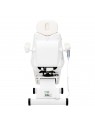 Scaun cosmetic pivotant electric Azzurro 873, alb