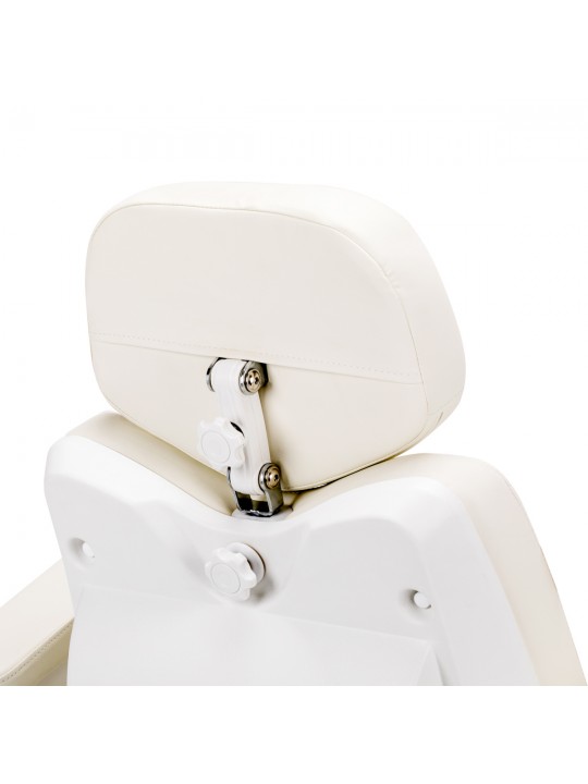 Azzurro 873 electric swivel cosmetic chair, white