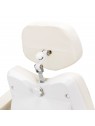 Azzurro 873 electric swivel cosmetic chair, white