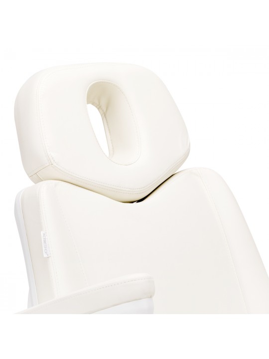 Azzurro 873 electric swivel cosmetic chair, white