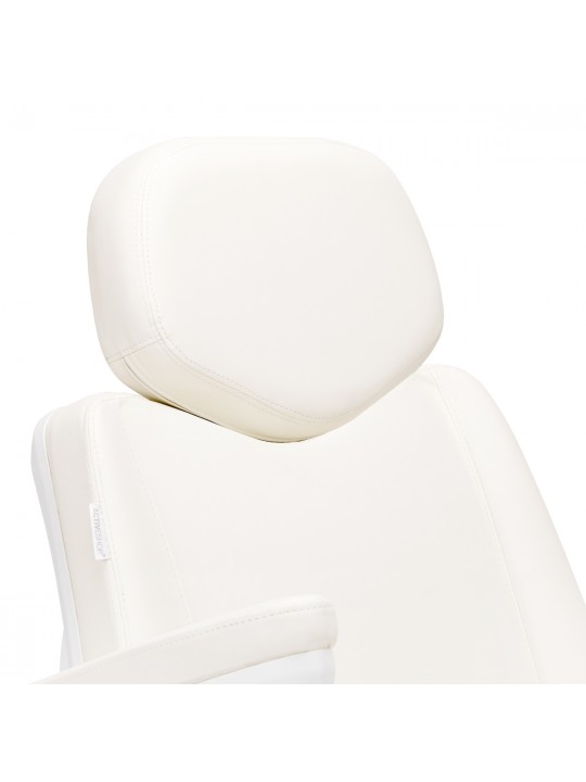 Електрообертове косметичне крісло Azzurro 873 біле