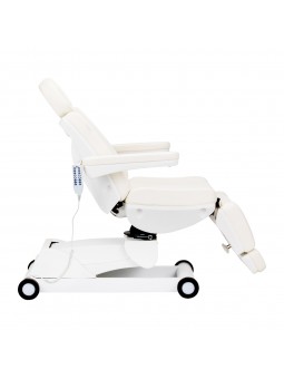 Електрообертове косметичне крісло Azzurro 873 pedi біле