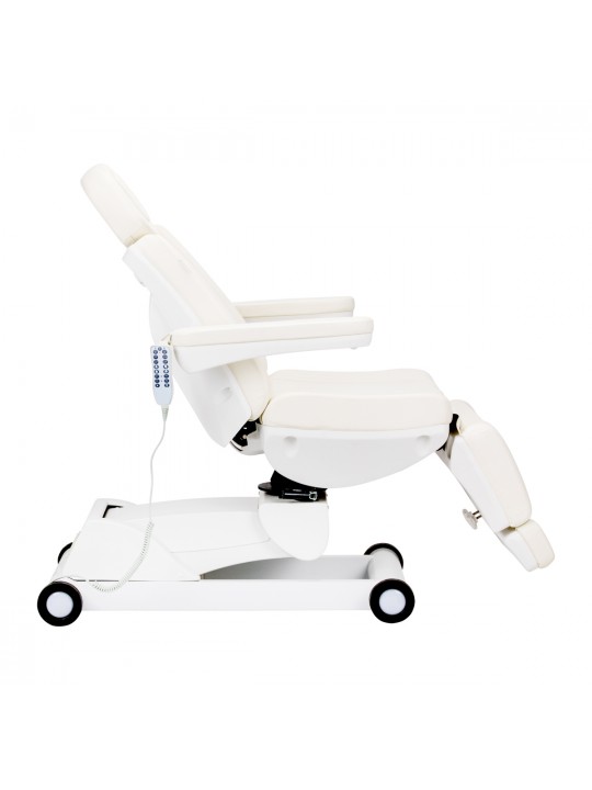 Fotoliu cosmetic pivotant electric Azzurro 873 pedi alb