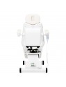 Scaun cosmetic pivotant electric Azzurro 873 pedi, alb