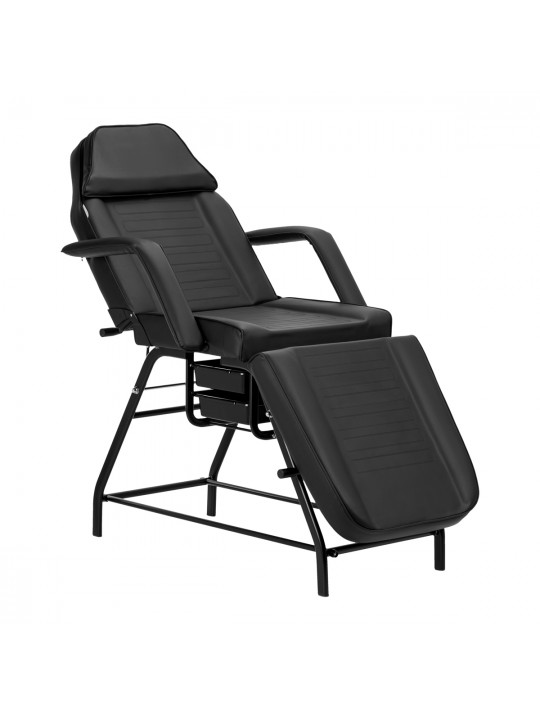 Kosmetinė kėdė 557A su kiuvetėmis juoda