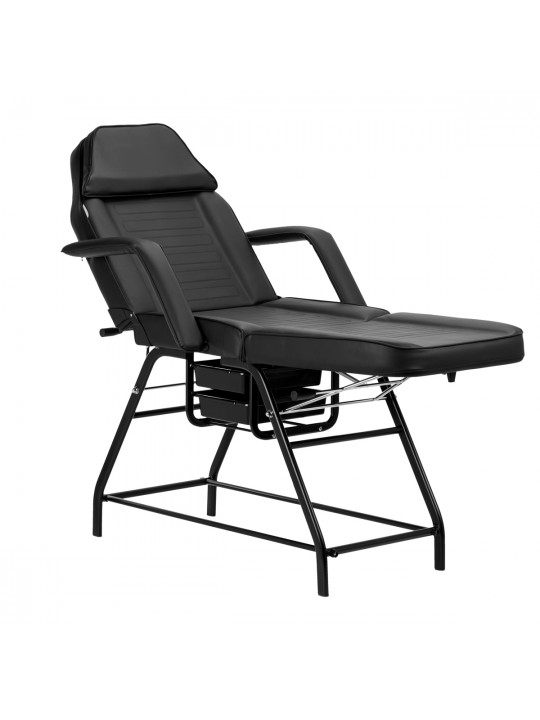 Kozmetikai szék 557A fekete küvettákkal
