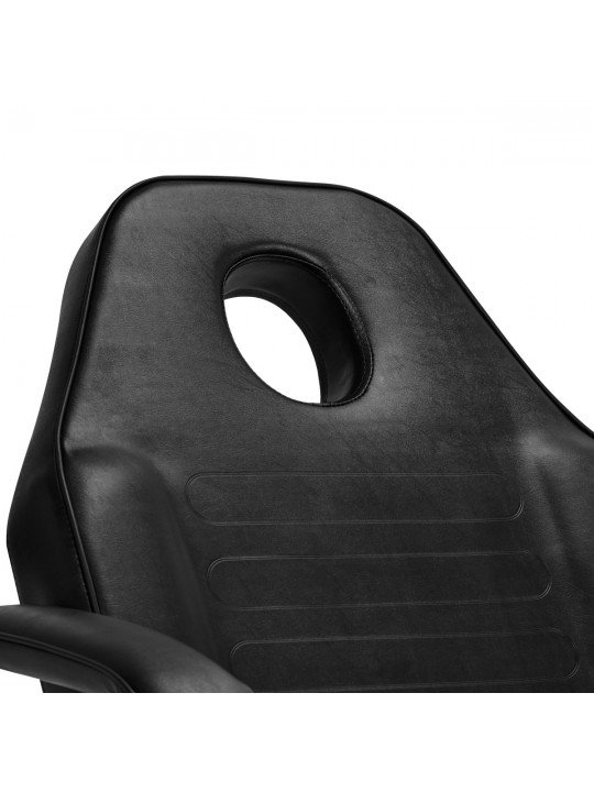 Hidratáló kozmetikai szék. Basic 210 fekete
