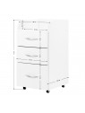 Combi cabinet II white