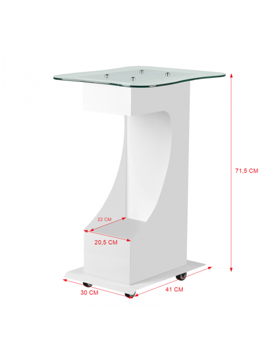 Cosmetic table for device 083