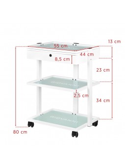 1040A Giovanni típusú kozmetikai asztal