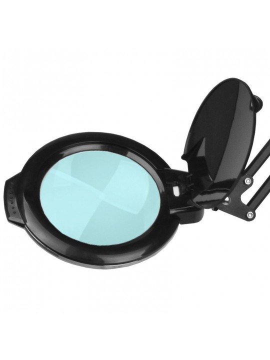 LED magnifying glass lamp Glow Moonlight 8013/6' black for the tabletop