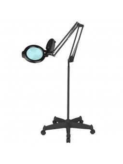 Lampa lupa led Glow Moonlight 8013/6" black ze statywem