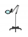 LED magnifier lamp Glow Moonlight 8013/6' black with a tripod