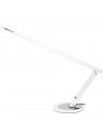 Slim LED desk lamp, white