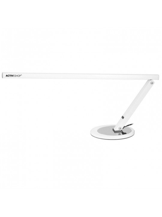 Schlanke LED-Schreibtischlampe, weiß