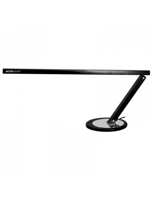 Schlanke LED-Schreibtischlampe, schwarz