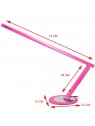 Asztali lámpa Slim 20W rózsaszín