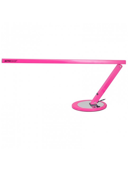 Slim 20 W desk lamp, pink