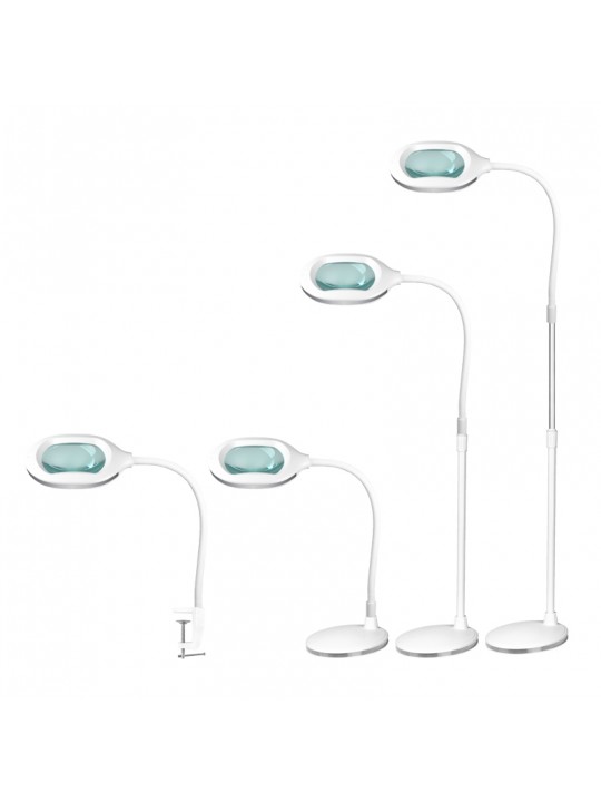 Elegantiška 6029 60 LED 5D didinamojo stiklo lempa, universali