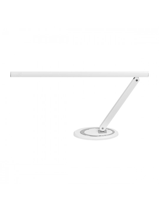 All4light weiße, schlanke LED-Schreibtischlampe