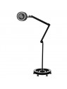 Elegante 6025 60 LED SMD 5D schwarze Lupenlampe mit Stativ