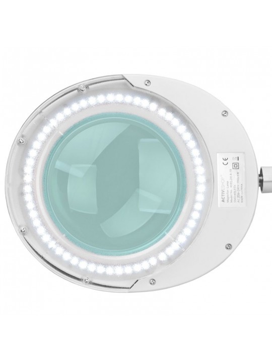 Elegantiška 6025 60 LED smd 5D didinamojo stiklo lempa stalviršiui