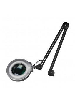 S4 Lupenlampe + schwarzes Stativ