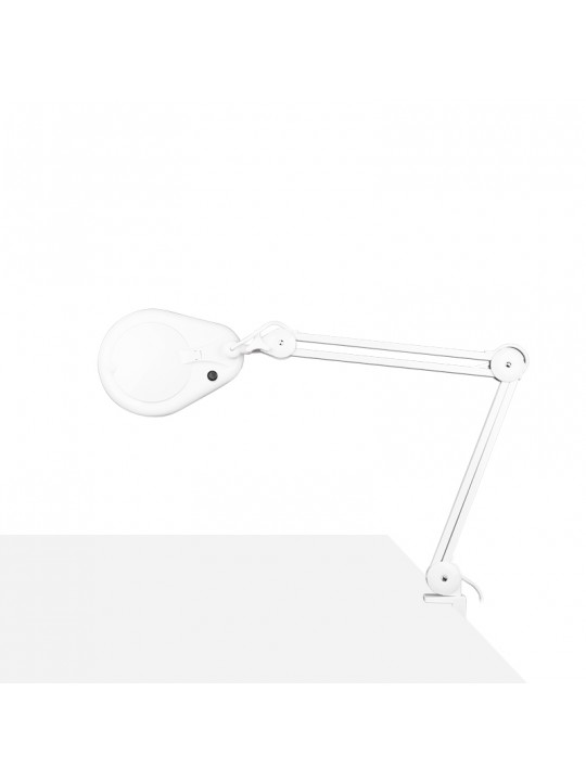 Eco white LED magnifying lamp for the countertop