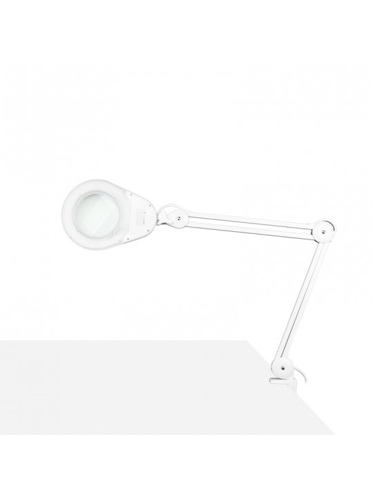 Eco white LED magnifying lamp for the countertop