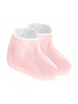 Terry socks, 2 pcs. pink