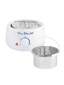 Нагрівач воску Pro Wax 100, банка 400 мл, 100 Вт, білий