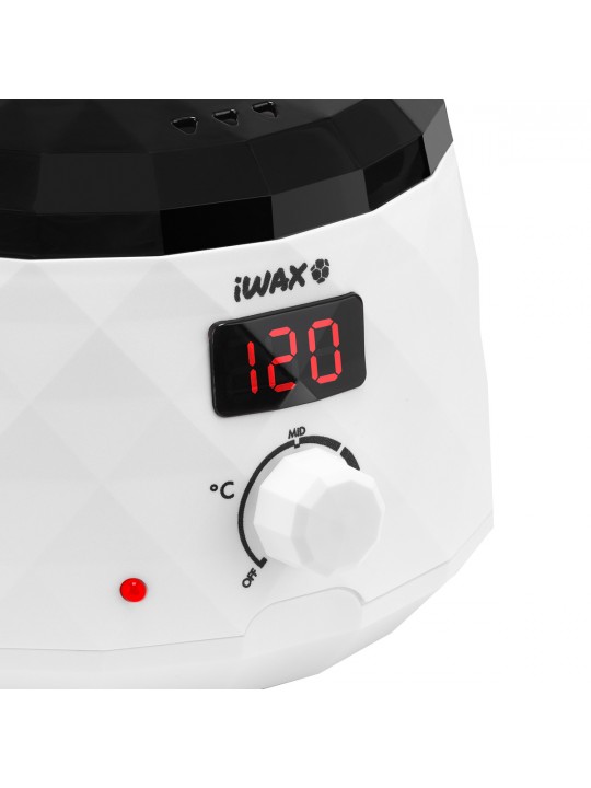 IWax Diamond Tech ohřívač vosku 400 ml 100W bílý