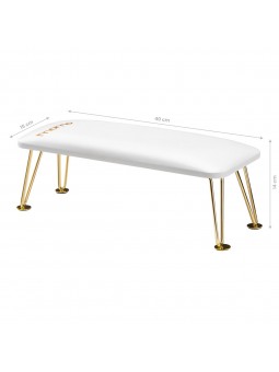 Momo 6-M manicure support, white gold