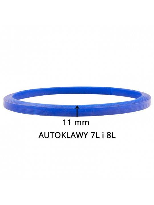 Woson Silikondichtung für Autoklaven 7 L und 8 L blau 11 mm