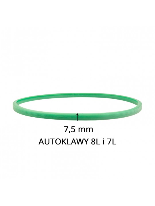 Woson uszczelka silikonowa do autoklawów 7 L i 8 L zielona 7,5 mm