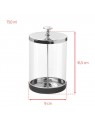 Glass container for disinfection of tools, 750 ml