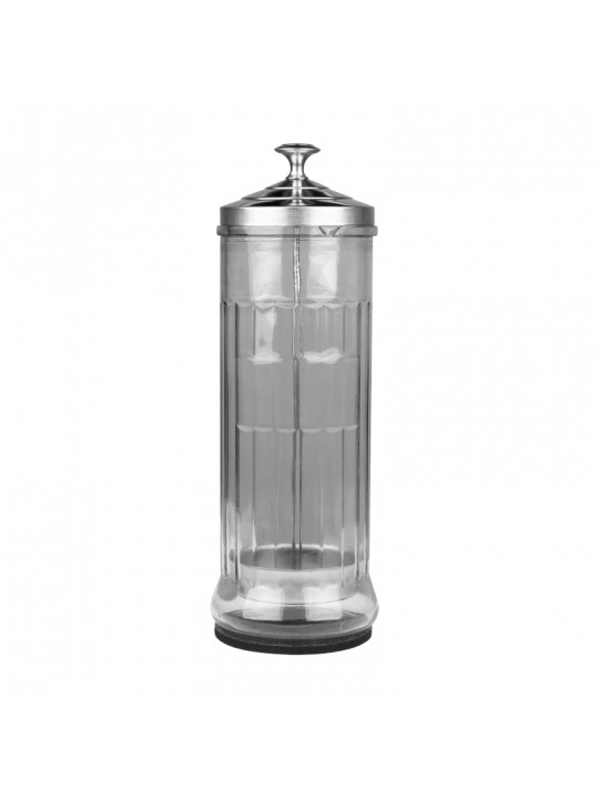 Glass container for disinfection of tools Q6A 1500 ml