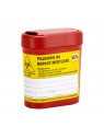 Medical waste container 0.7 L, red