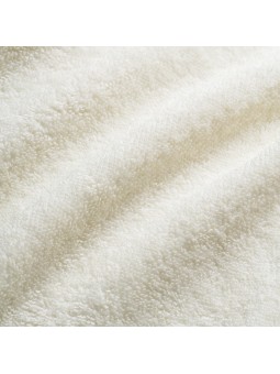 Cremefarbenes Frottee-Bettlaken