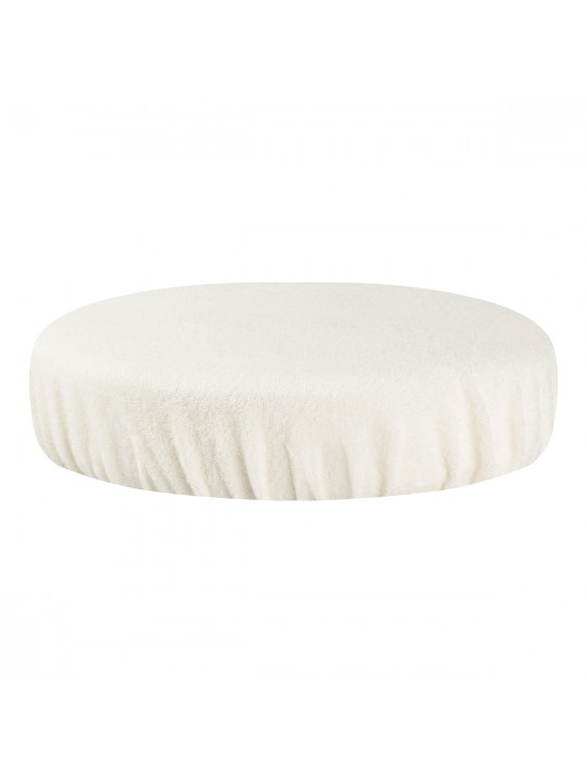 Terry cover for a cream stool